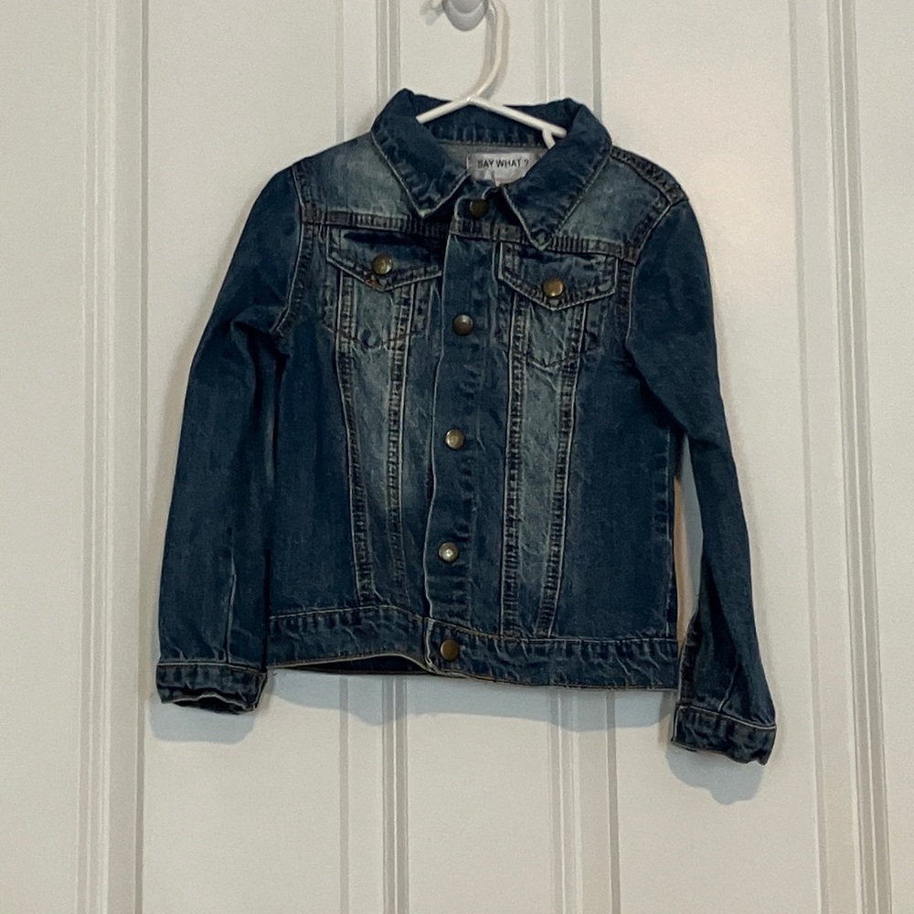 Say What? Girls Denim Jacket